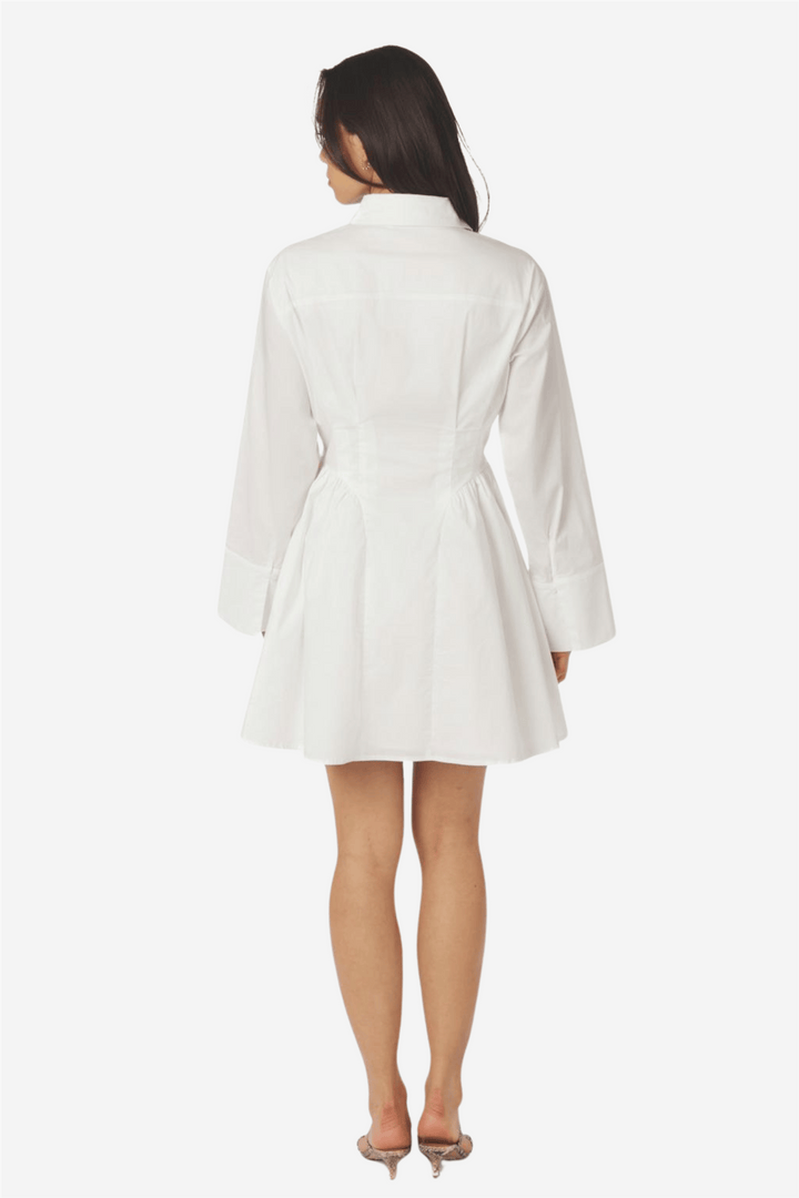 Neo Noir Kjoler & jumpsuits Ulissa Poplin Shirt Dress Off White