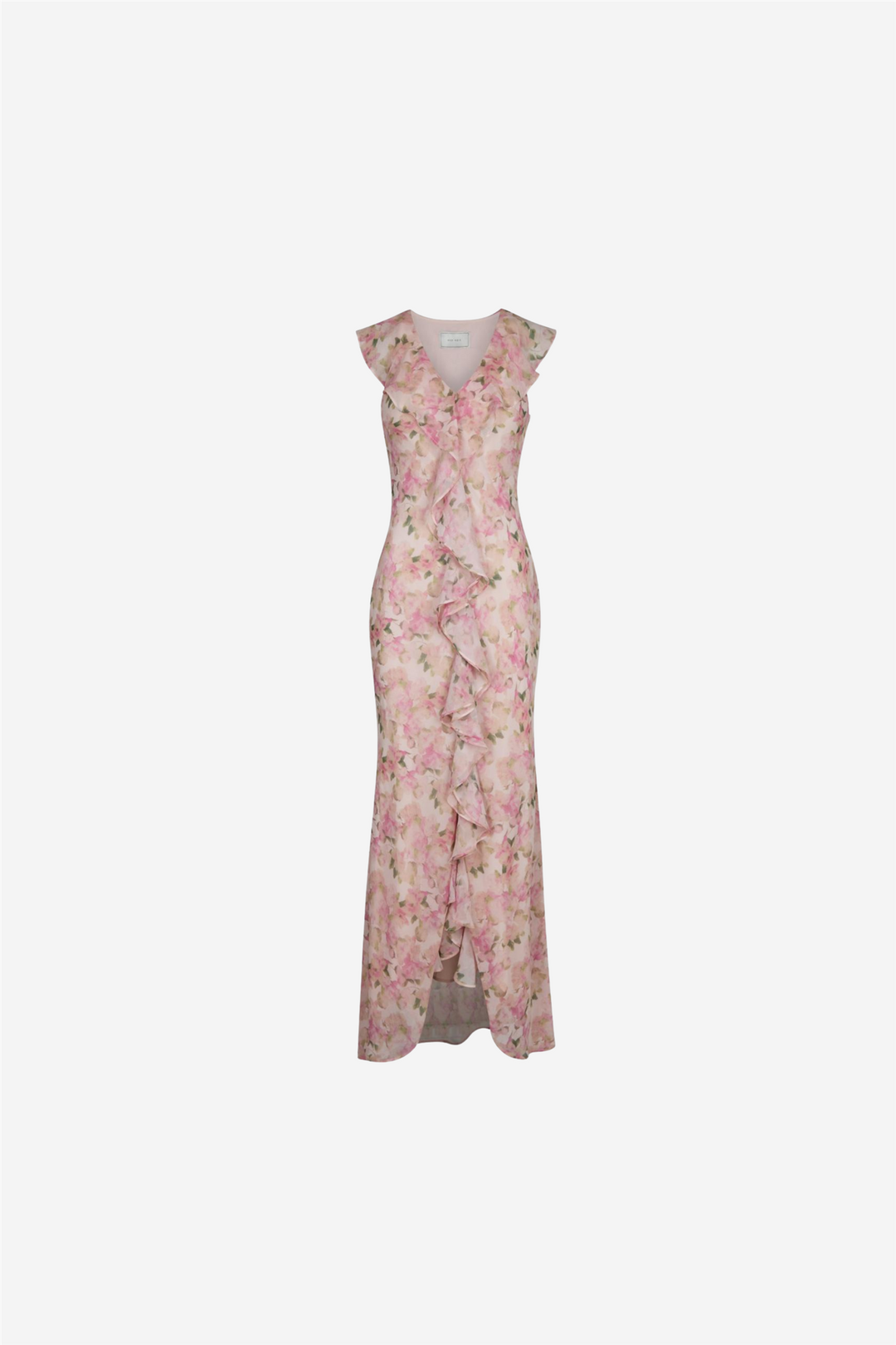 Neo Noir Kjoler & jumpsuits Zella Chiffon Print Dress Dusty Pink