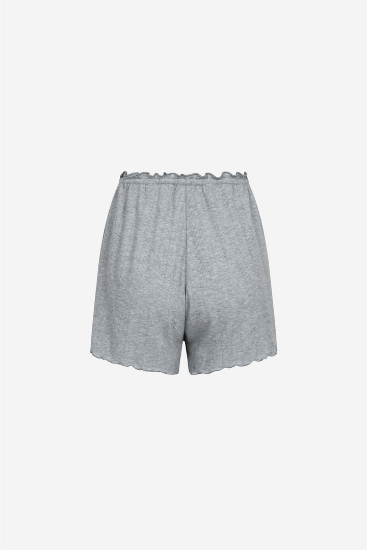 Neo Noir Shorts Merritt Pointelle Shorts Light grey