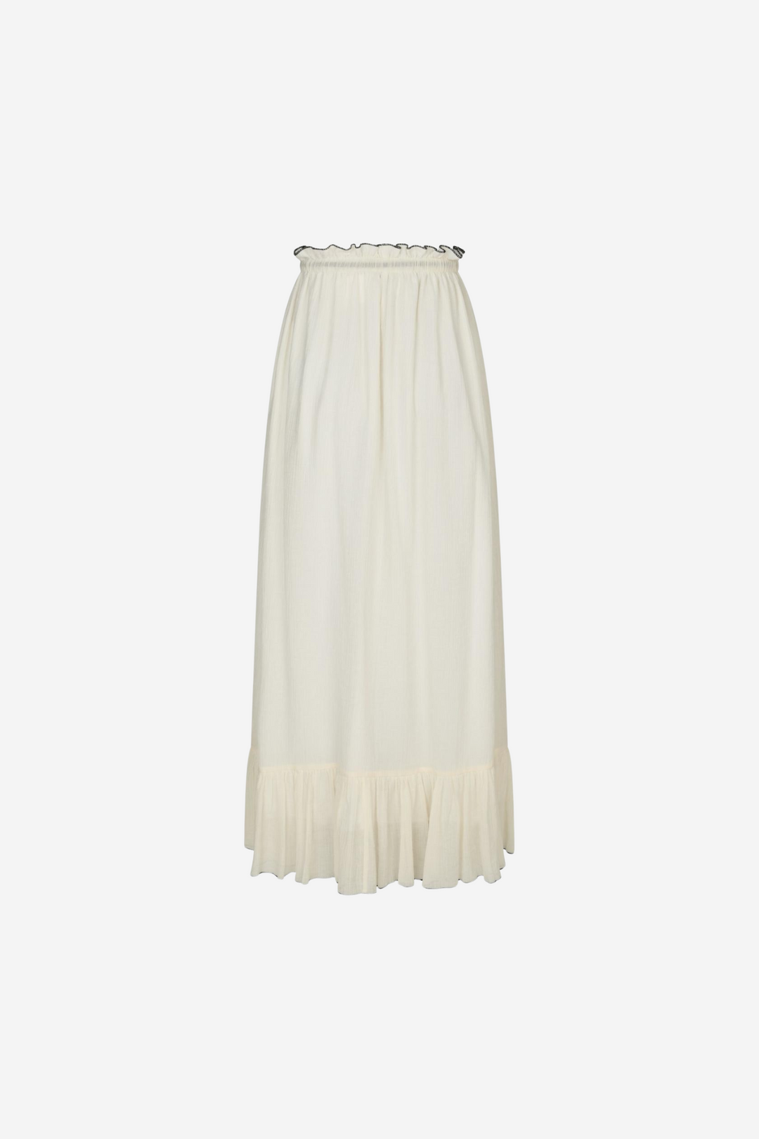 Neo Noir Skjørt Ariella Crepe Skirt Creme