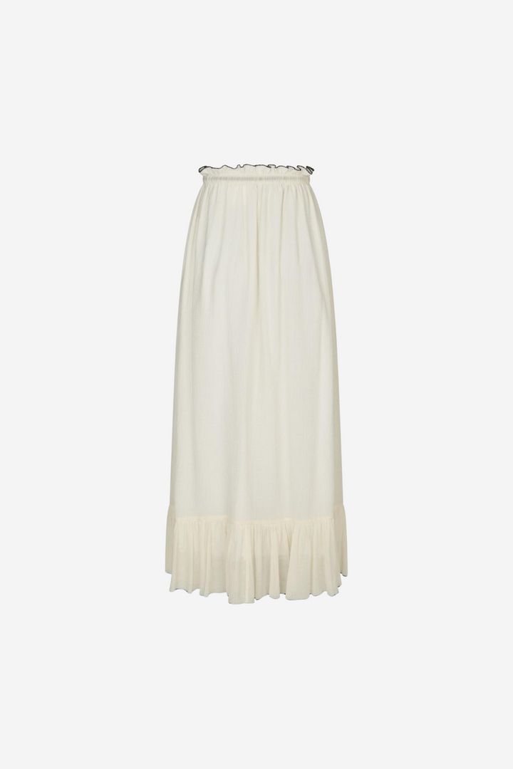 Neo Noir Skjørt Ariella Crepe Skirt Creme