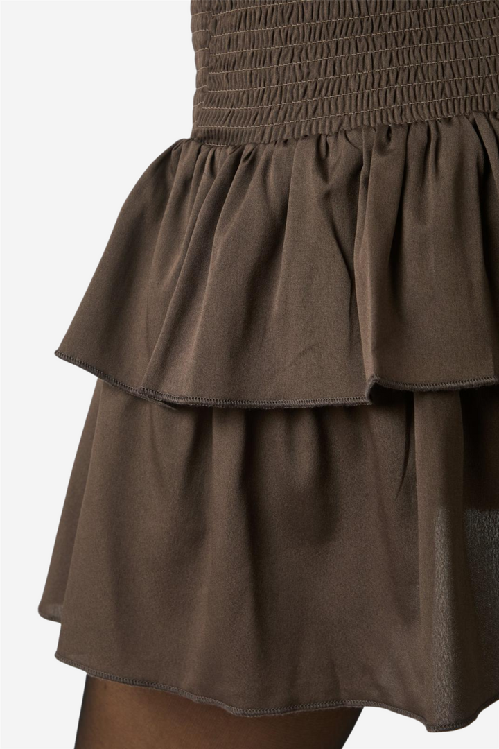 Neo Noir Skjørt Carin R Skirt Dark Brown