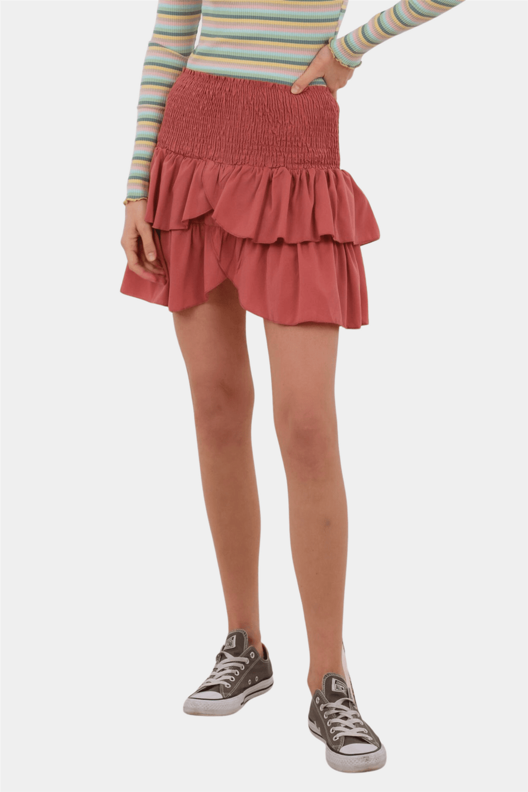 Neo Noir Skjørt Carin Skirt Evening Rose