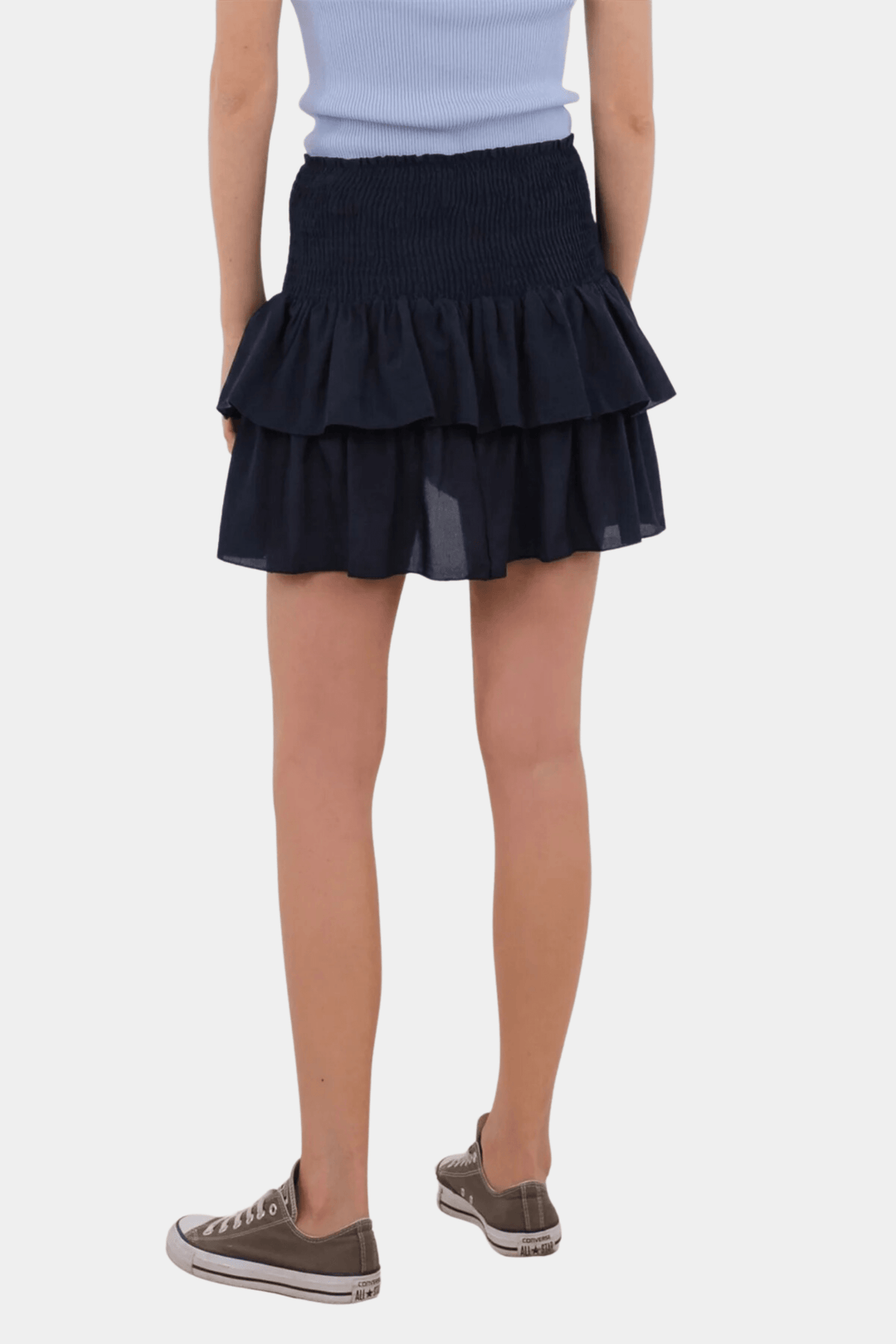 Neo Noir Skjørt Carin Skirt Navy