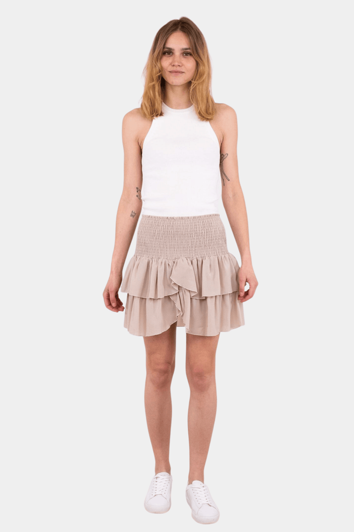 Neo Noir Skjørt Carin Skirt Sand