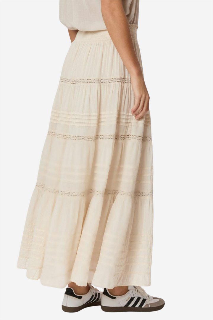 Neo Noir Skjørt Felicia S Voile Skirt Ivory