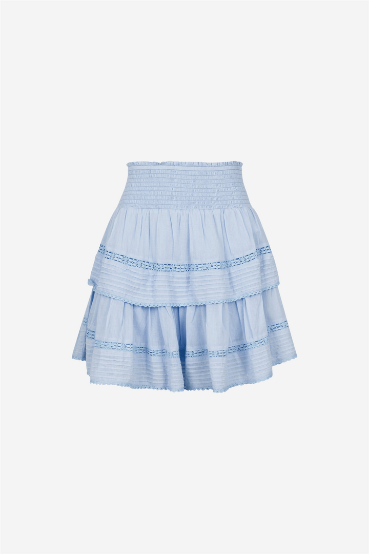 Neo Noir Skjørt Kenia S Voile Skirt Light Blue