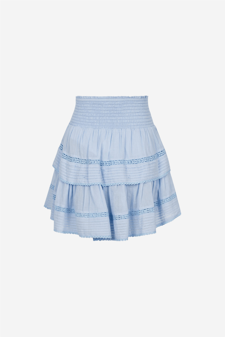 Neo Noir Skjørt Kenia S Voile Skirt Light Blue