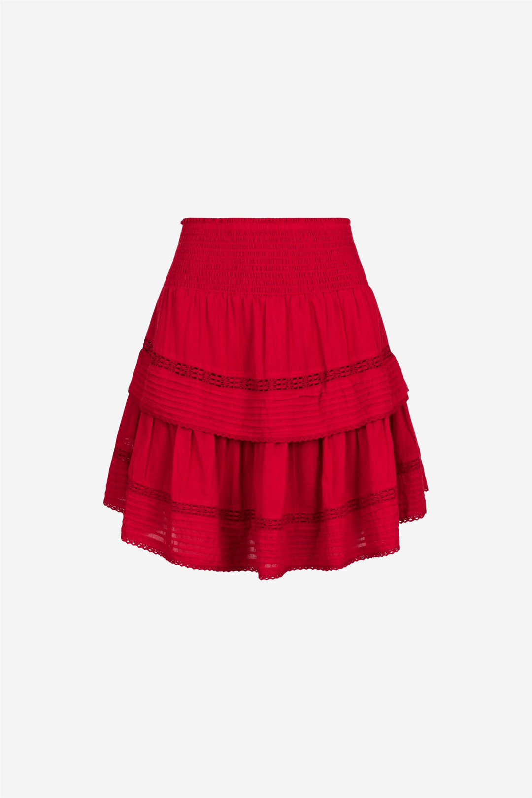 Neo Noir Skjørt Kenia S Voile Skirt Red