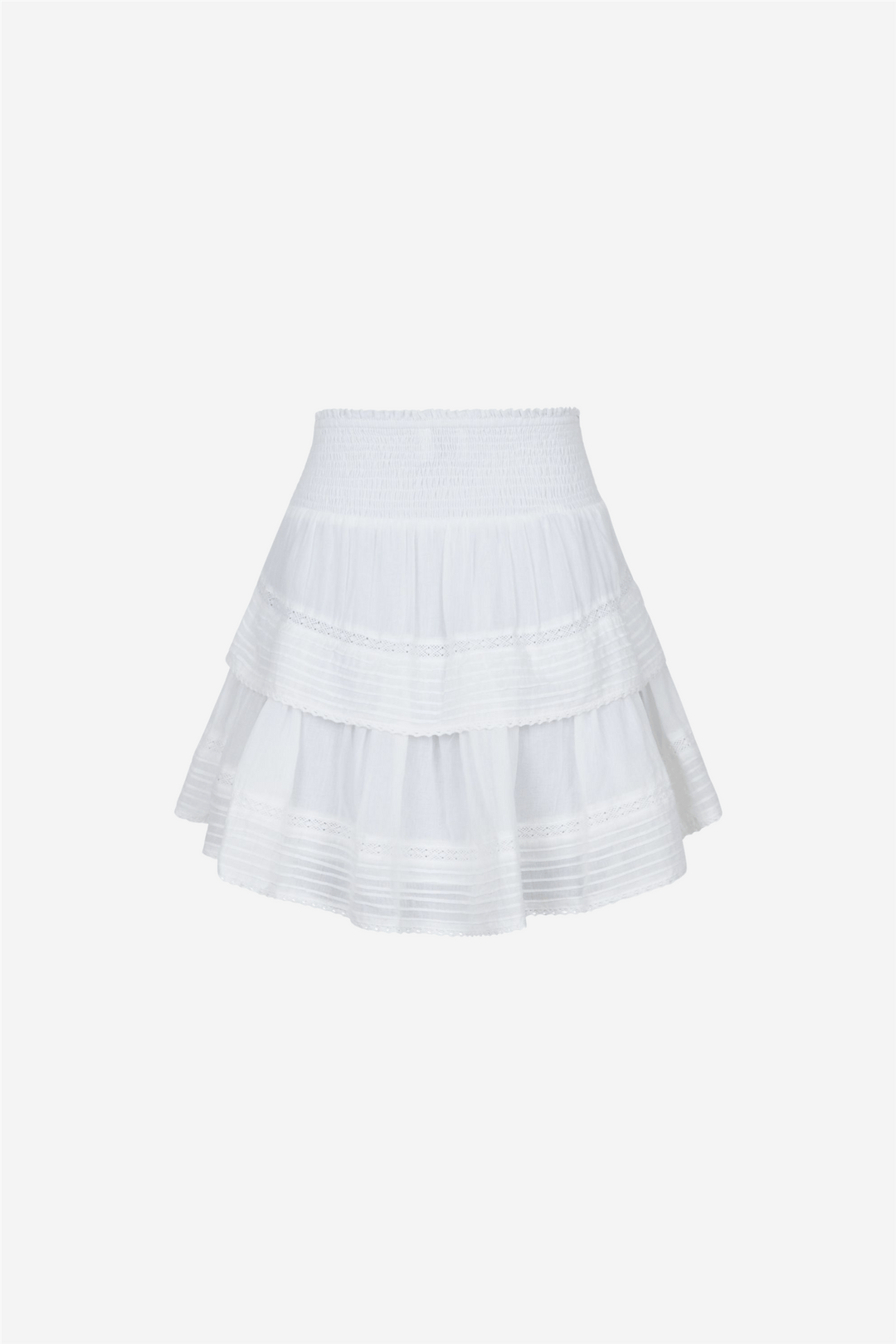 Neo Noir Skjørt Kenia S Voile Skirt White