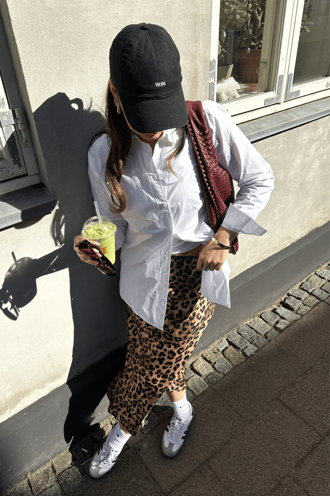 Neo Noir Skjørt Lola Leo Long Skirt Leopard