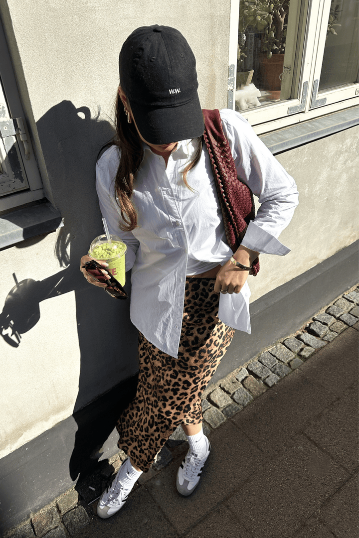 Neo Noir Skjørt Lola Leo Long Skirt Leopard