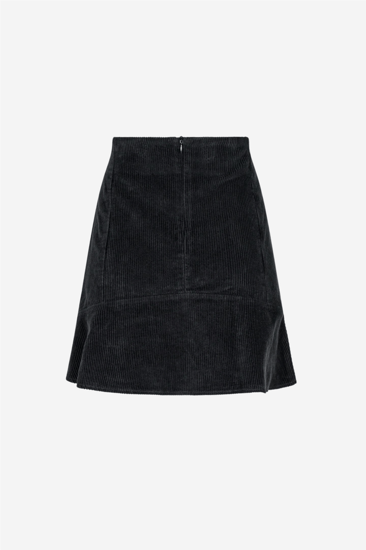 Neo Noir Skjørt Loui Corduroy Skirt Black