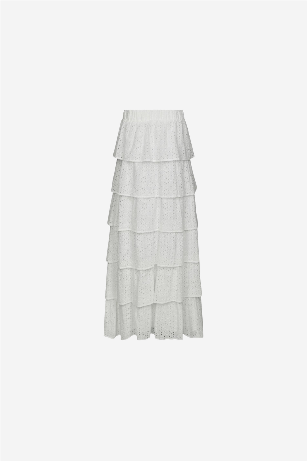 Neo Noir Skjørt Morris Emb Skirt Off White
