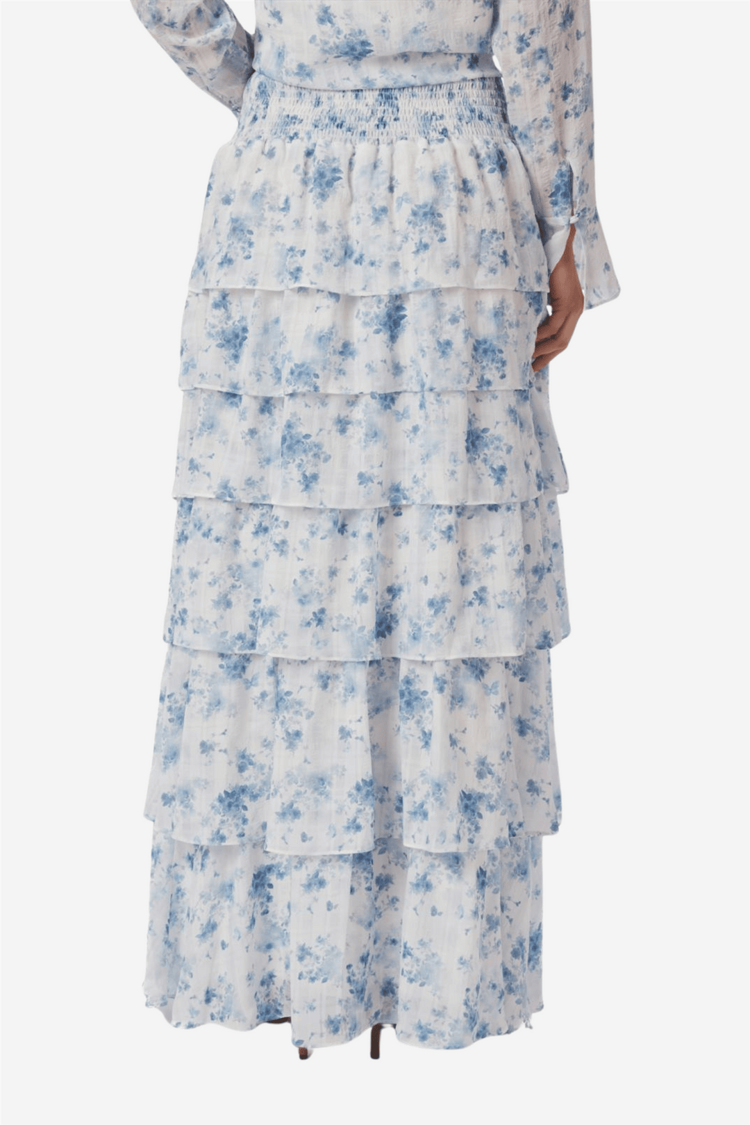 Neo Noir Skjørt Morris Fleur Skirt Blue Floral