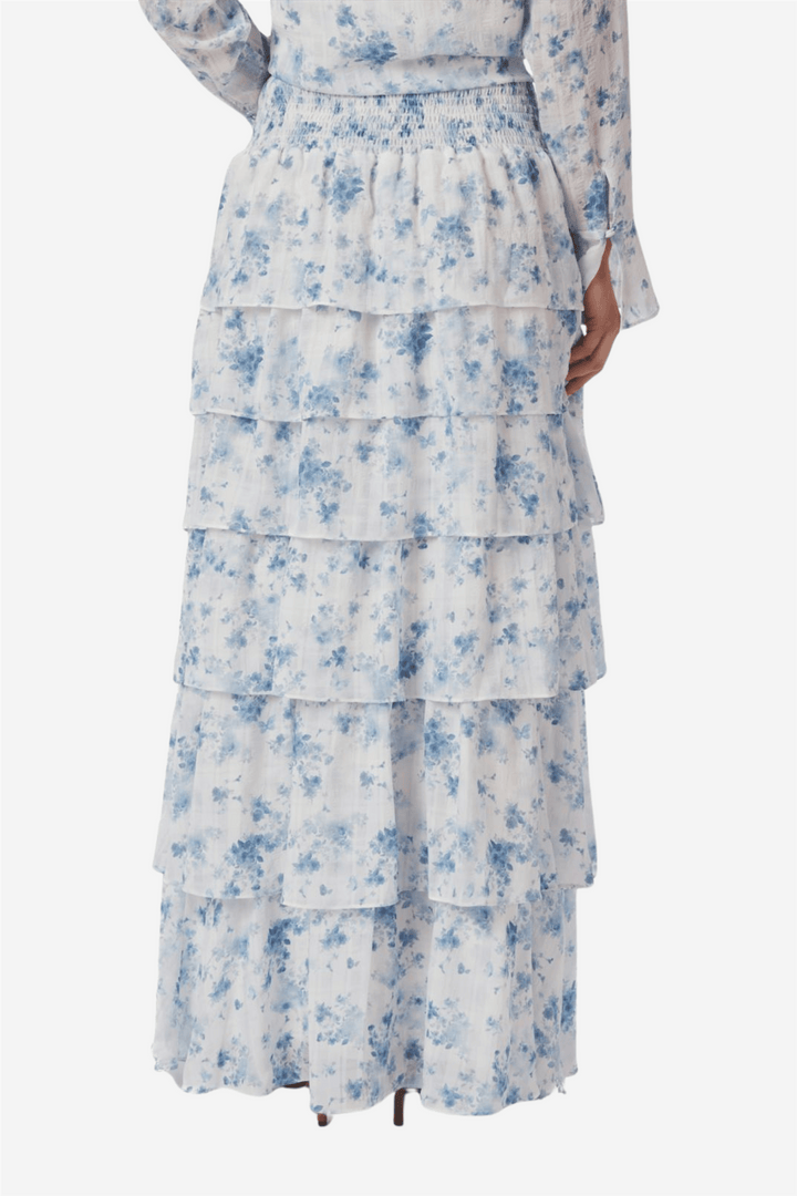 Neo Noir Skjørt Morris Fleur Skirt Blue Floral
