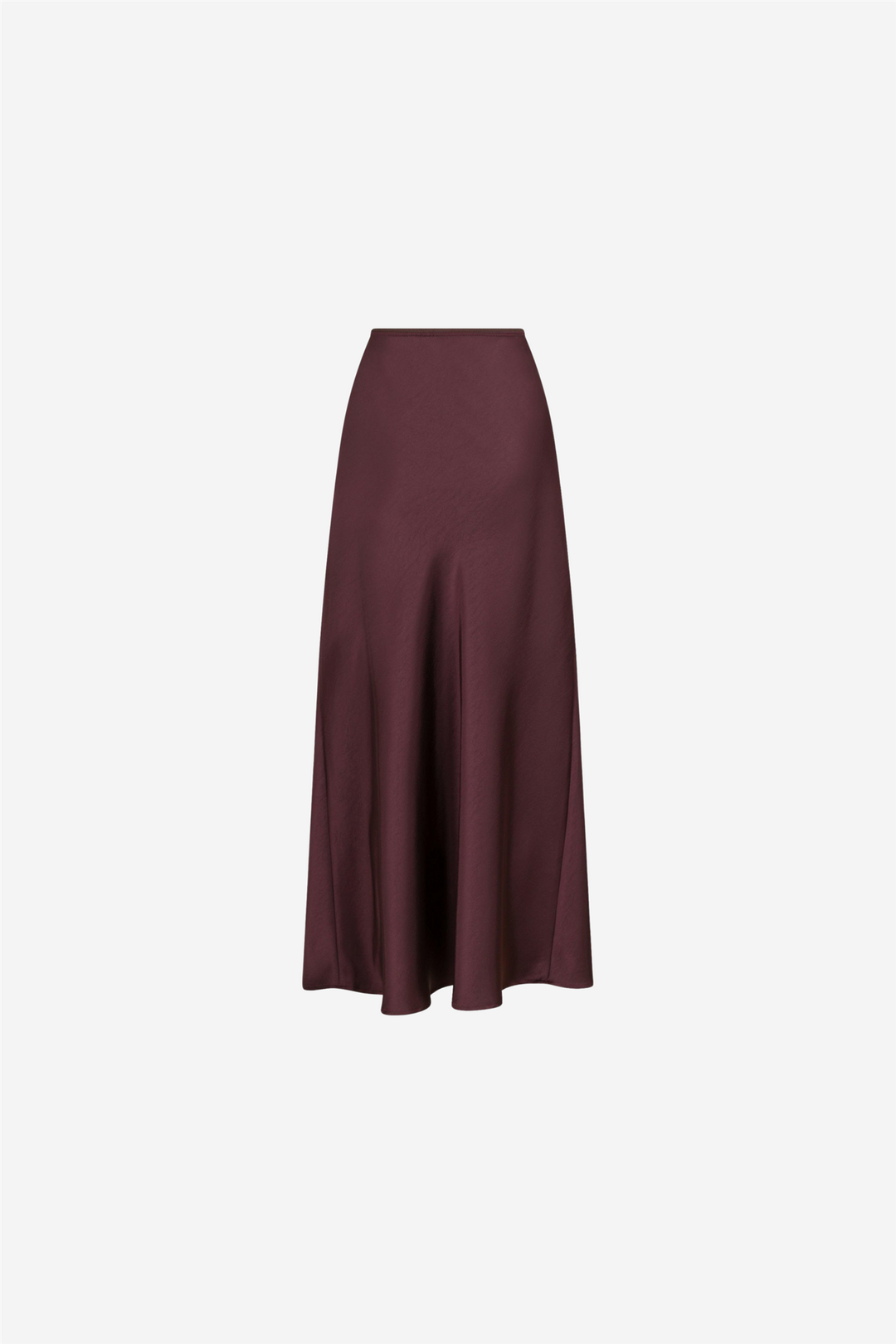 Neo Noir Skjørt Vicky Heavy Sateen Skirt Burgundy