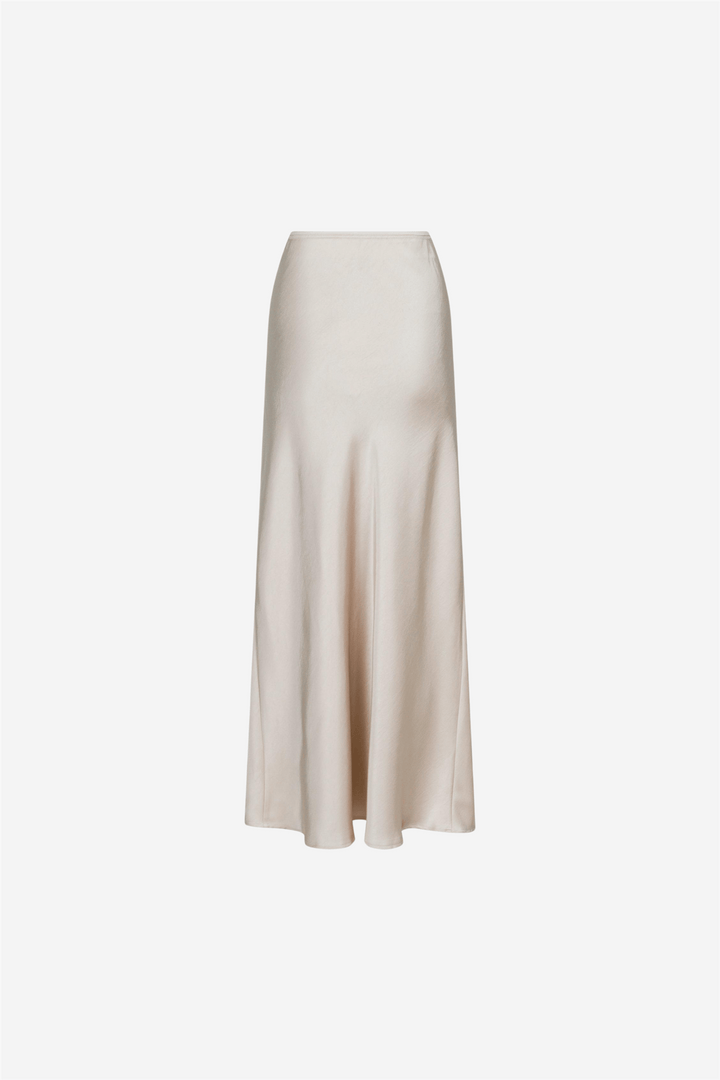 Neo Noir Skjørt Vicky Heavy Sateen Skirt Champagne