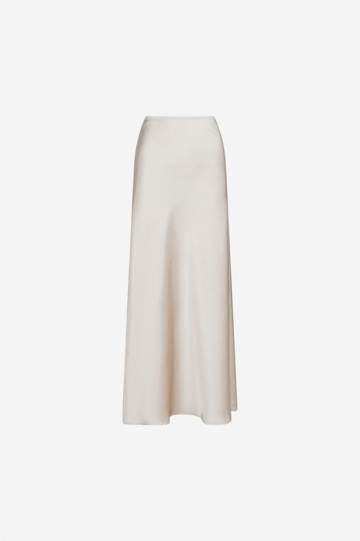 Neo Noir Skjørt Vicky Heavy Sateen Skirt Champagne