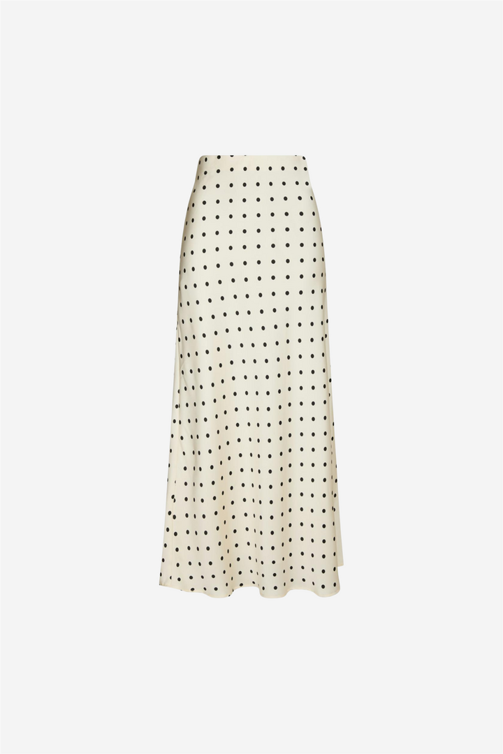 Neo Noir Skjørt Viso Dot Skirt Creme