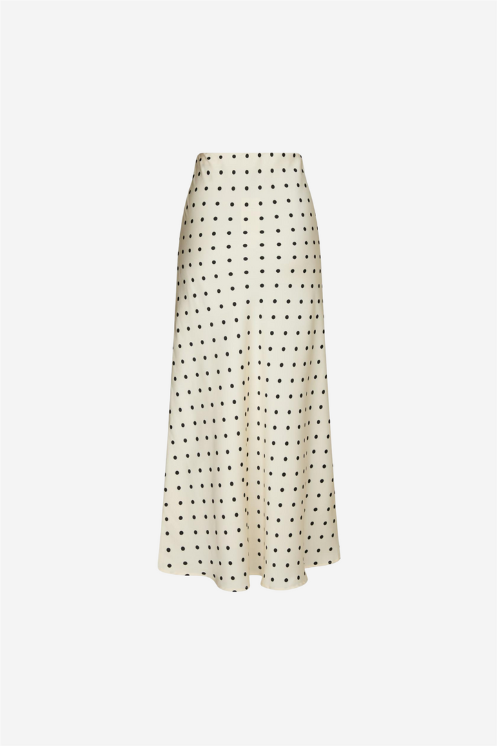 Neo Noir Skjørt Viso Dot Skirt Creme