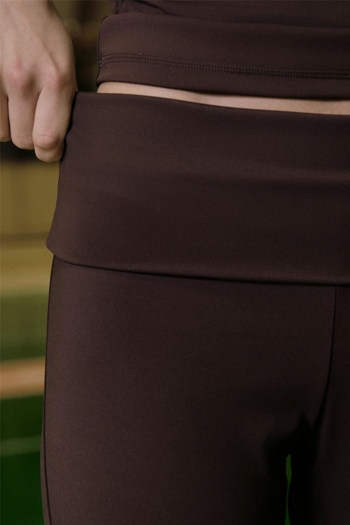 Neo Noir Sport Ulianna Leggings Pants Chocolate Brown