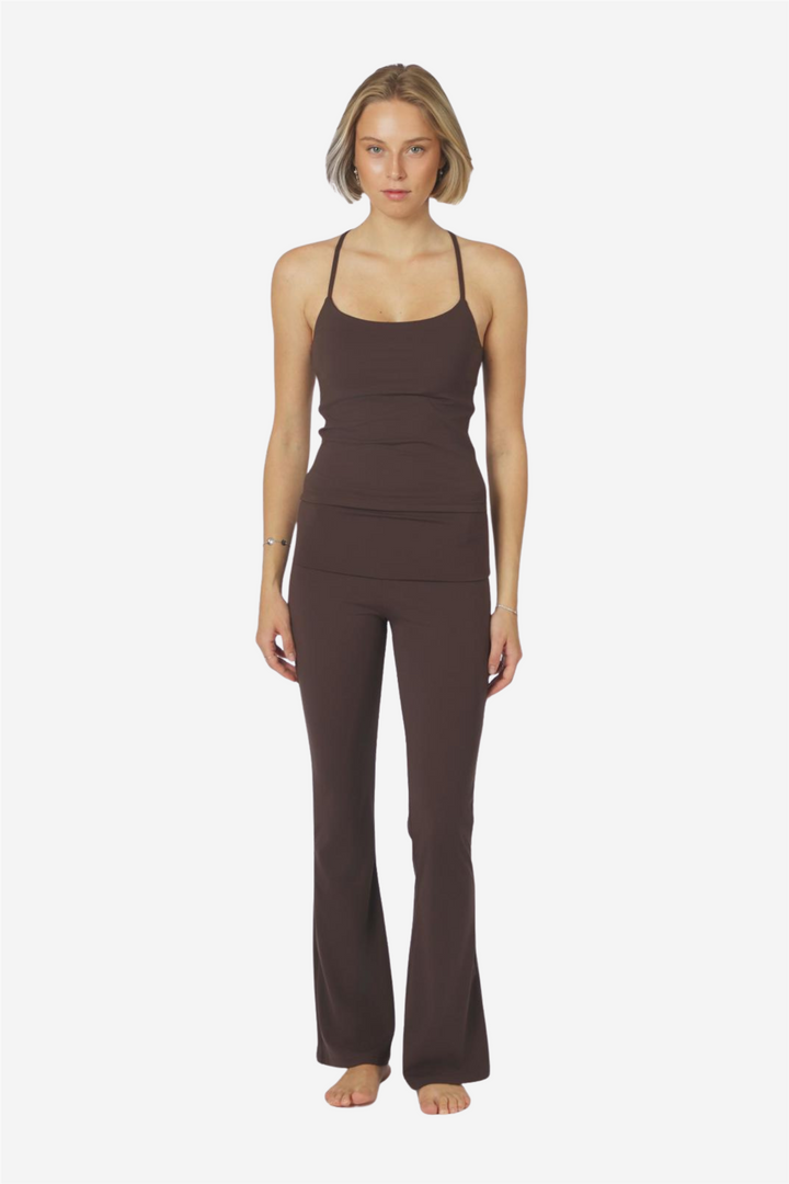 Neo Noir Sport Ulianna Leggings Pants Chocolate Brown