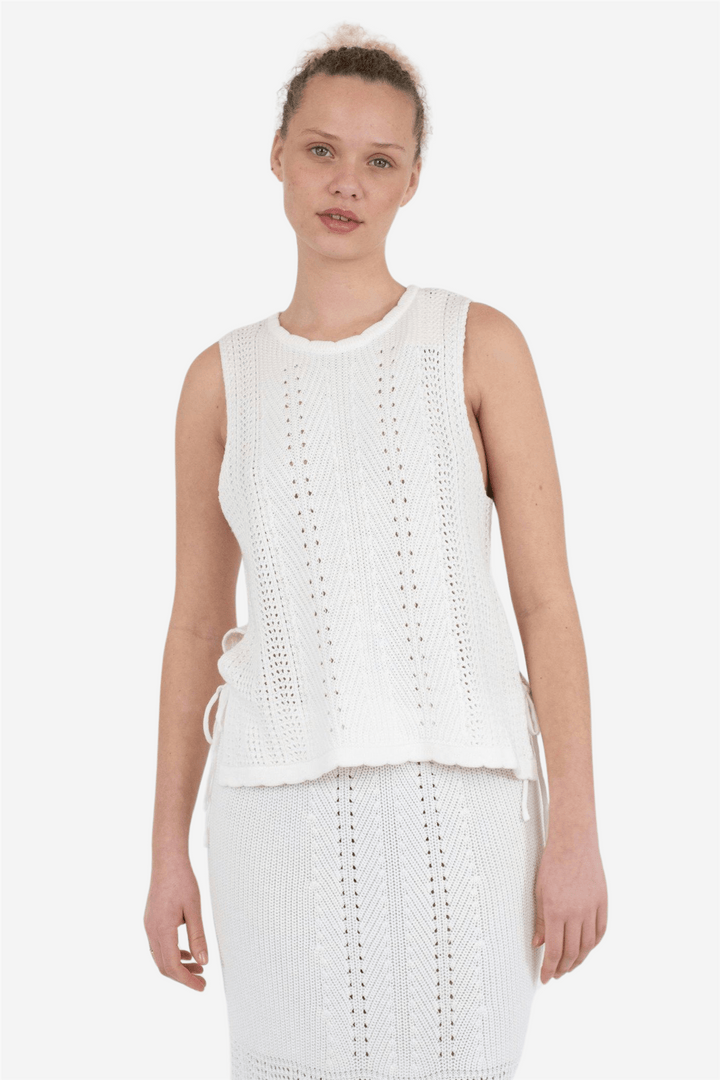 Neo Noir Topper & t-skjorter Aritza Crochet Knit Top