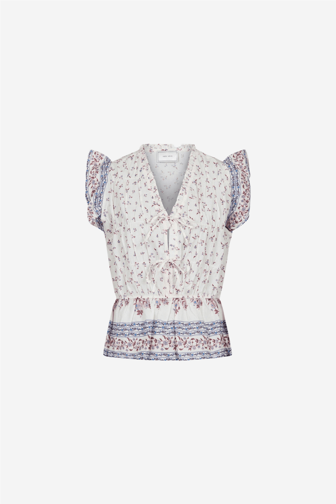 Neo Noir Topper & t-skjorter Rovena Mini Border Top
