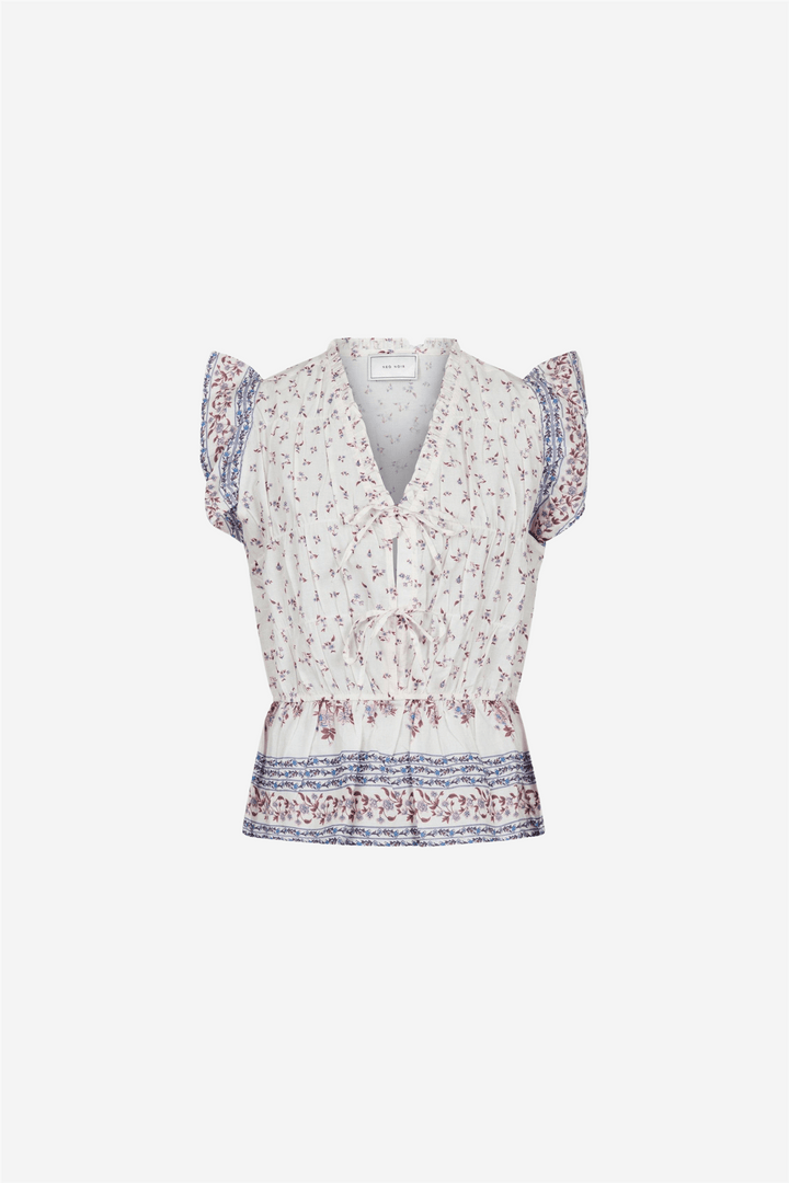 Neo Noir Topper & t-skjorter Rovena Mini Border Top