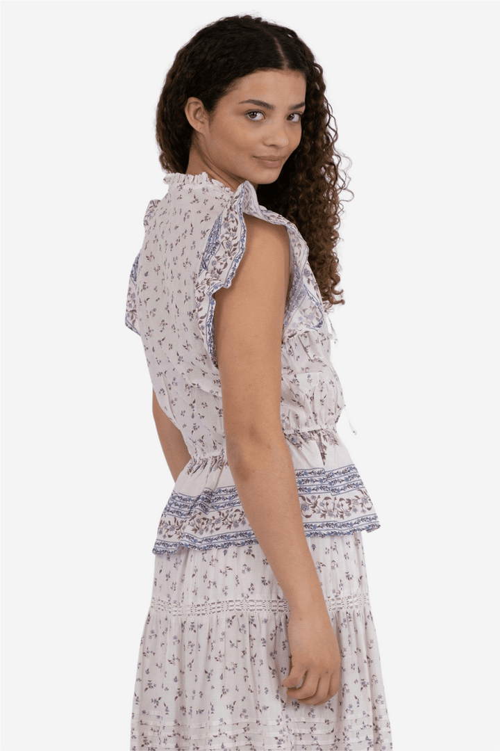 Neo Noir Topper & t-skjorter Rovena Mini Border Top
