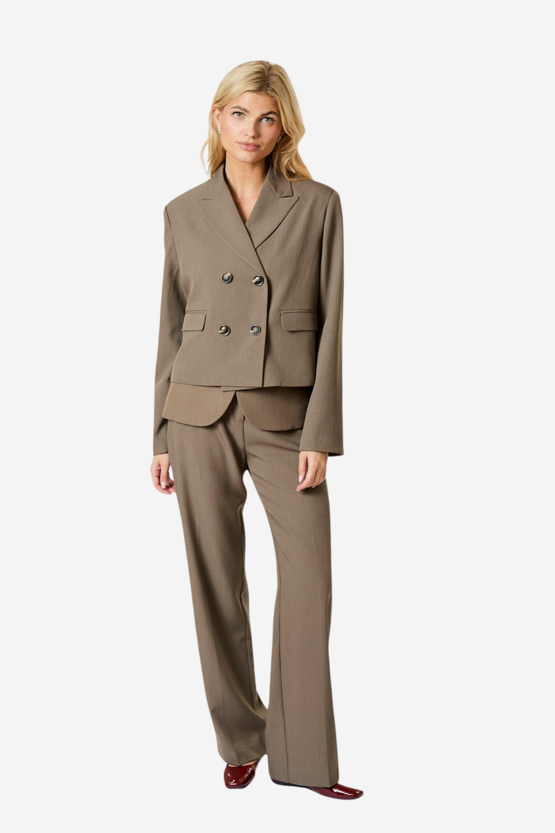 Neo Noir Yttertøy Conan Structure Blazer Khaki