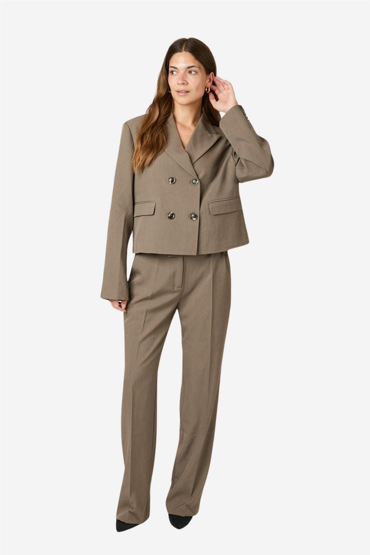 Neo Noir Yttertøy Conan Structure Blazer Khaki