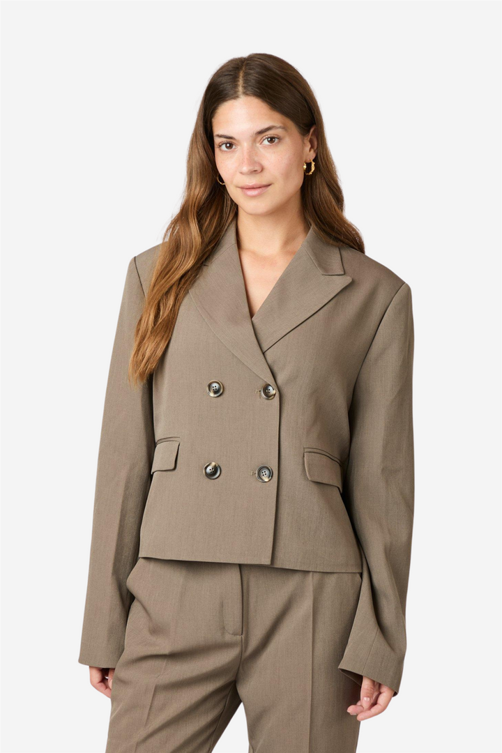 Neo Noir Yttertøy Conan Structure Blazer Khaki