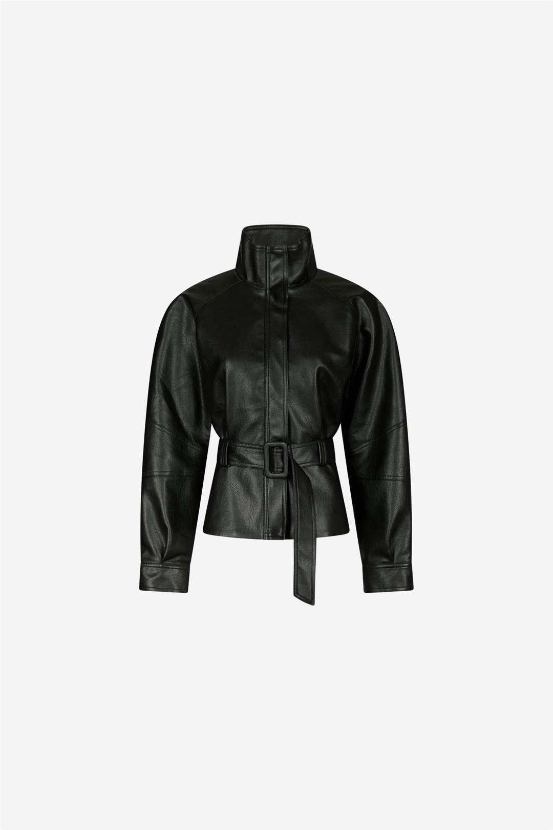 Neo Noir Yttertøy Jaclyn Faux Leather Jacket Black