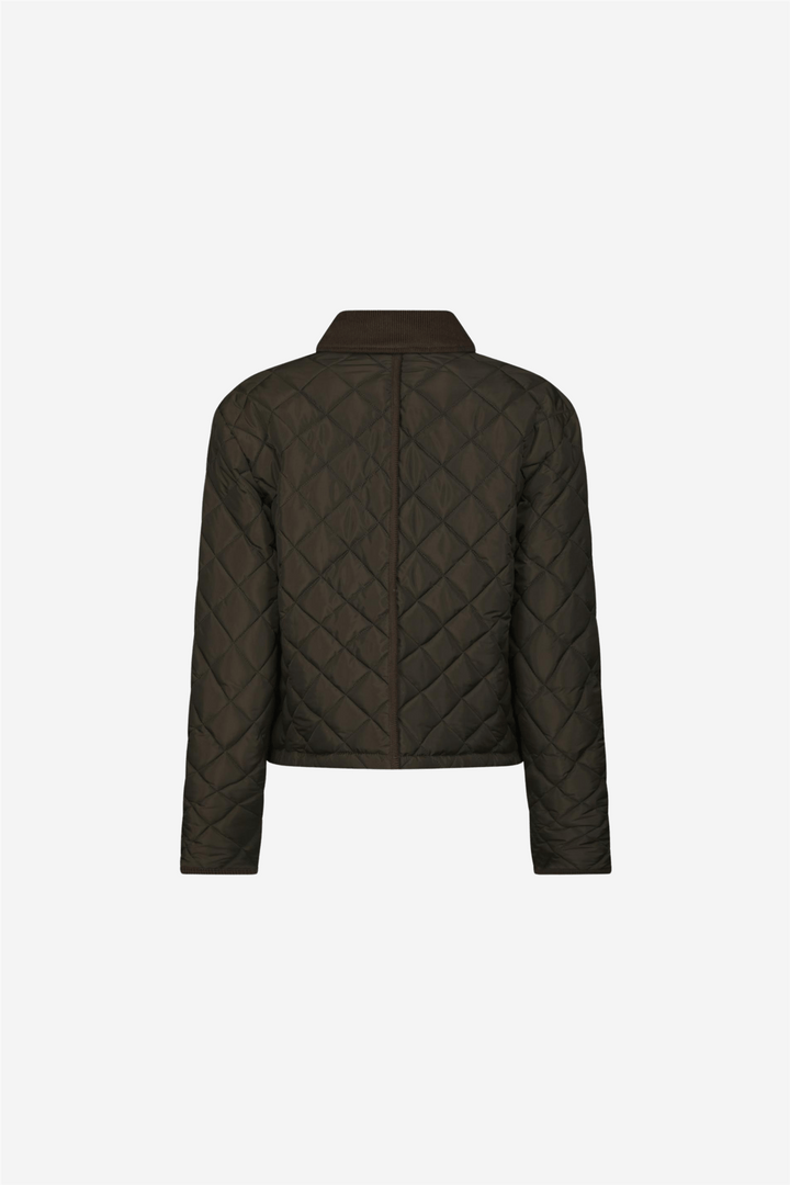 Neo Noir Yttertøy Kanya Quilt Jacket Khaki