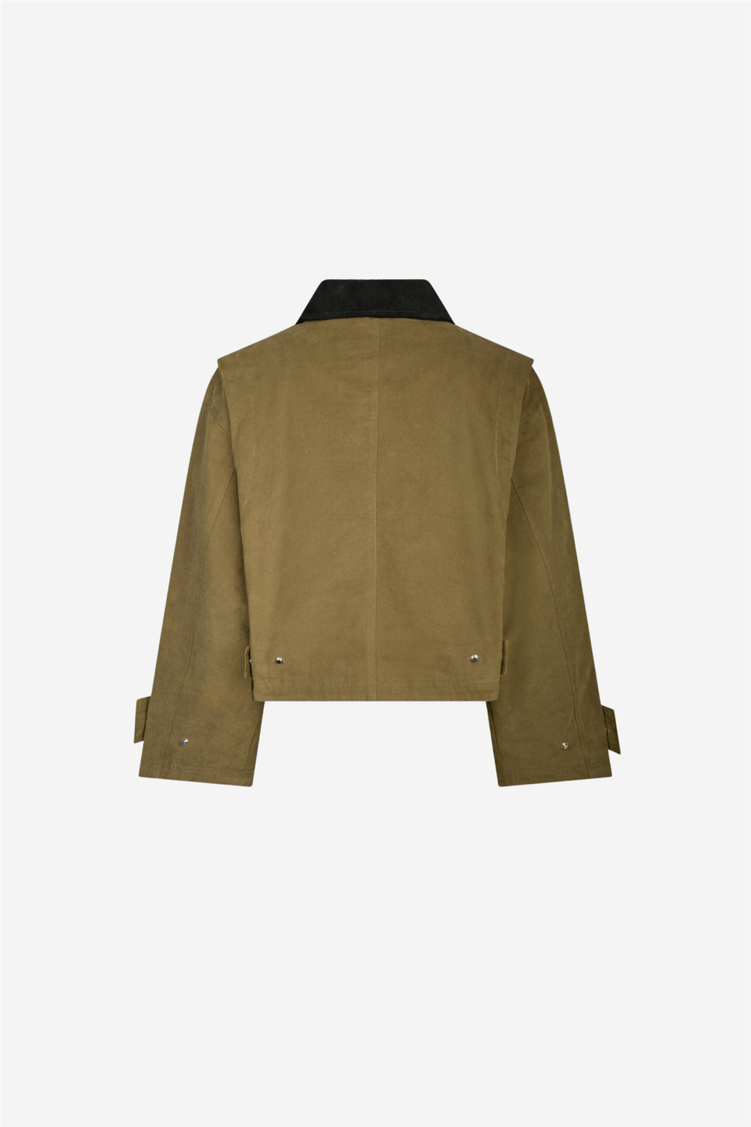 Neo Noir Yttertøy Rivera Canvas Boxy Jacket Army