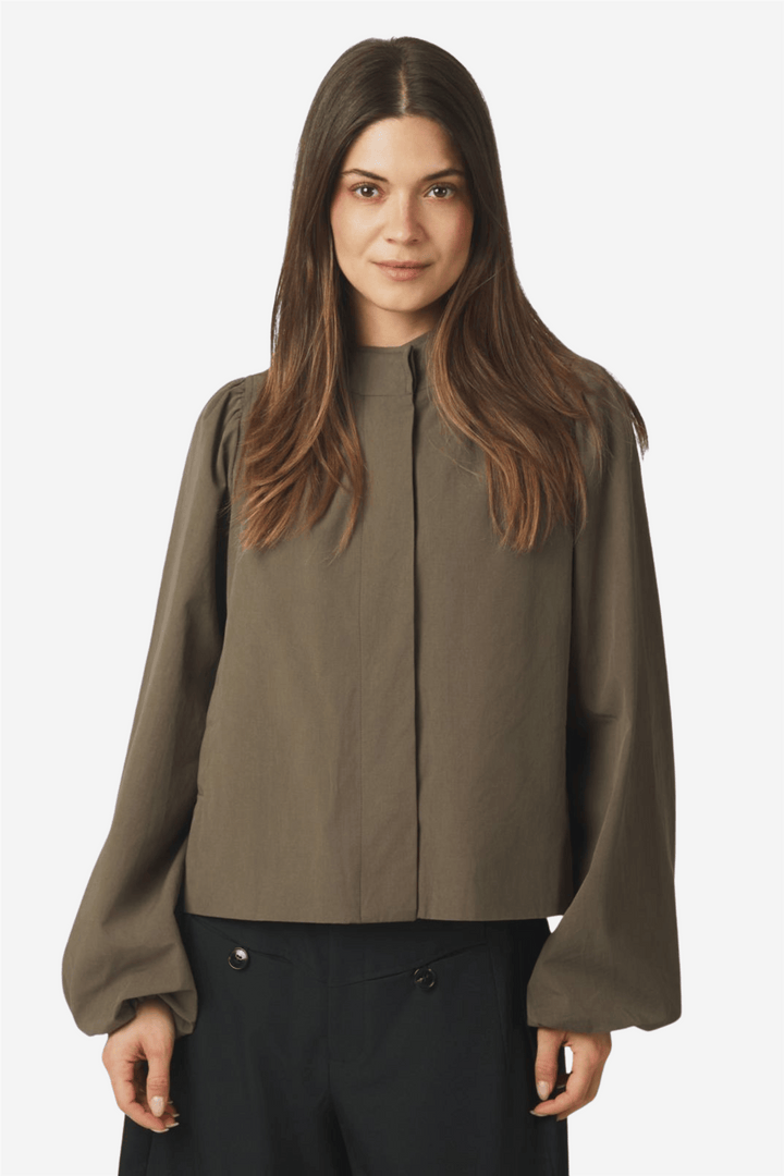 Neo Noir Yttertøy Tirsa Twill Jacket Army