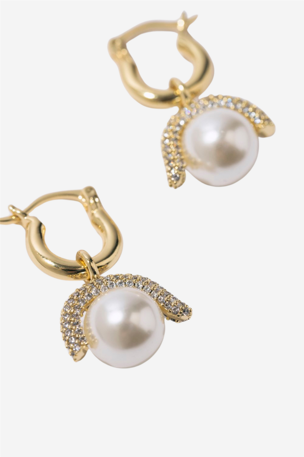 Pearl Octopuss.y Smykker Baby Paris Earrings Gold