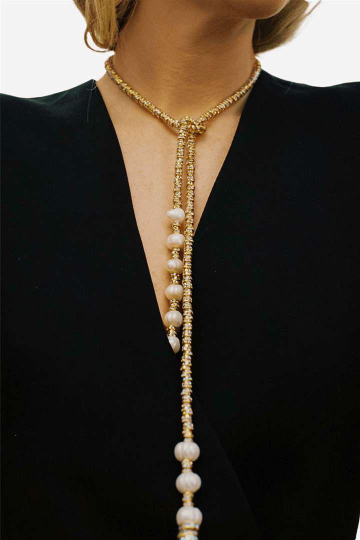 Pearl Octopuss.y Smykker Coco Necklace Gold