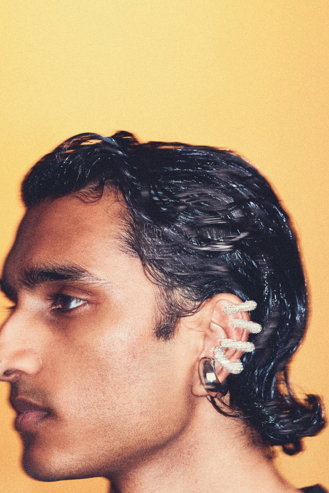 Pearl Octopuss.y Smykker Diamond Ear Cuff Silver