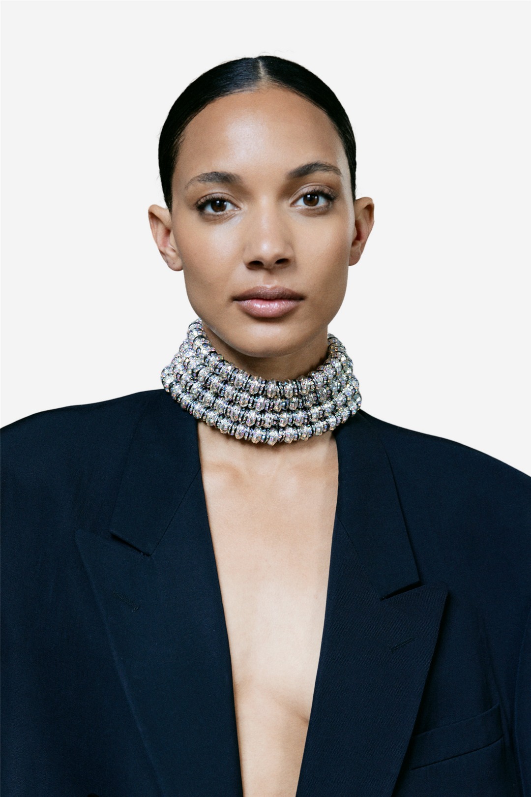 Pearl Octopuss.y Smykker Dracula Choker Smoky Quartz
