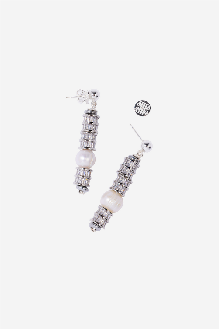 Pearl Octopuss.y Smykker Gemini Snakes Silver