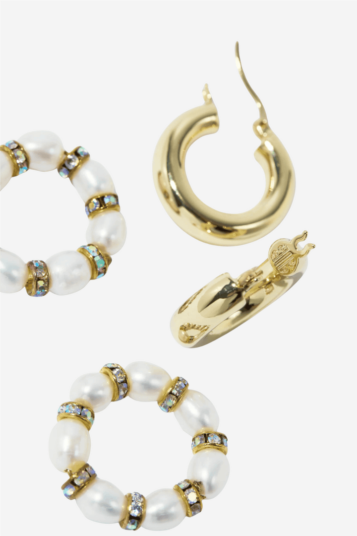 Pearl Octopuss.y Smykker La Perla Créoles Gold