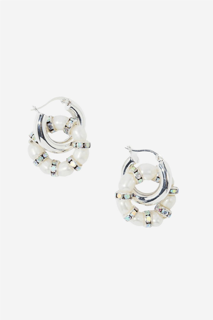 Pearl Octopuss.y Smykker La Perla Créoles Silver