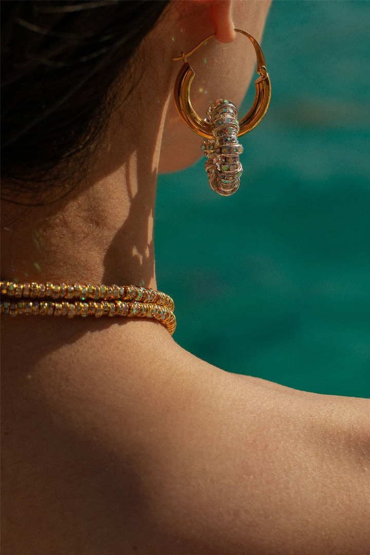 Pearl Octopuss.y Smykker Les Créoles Grandes Gold