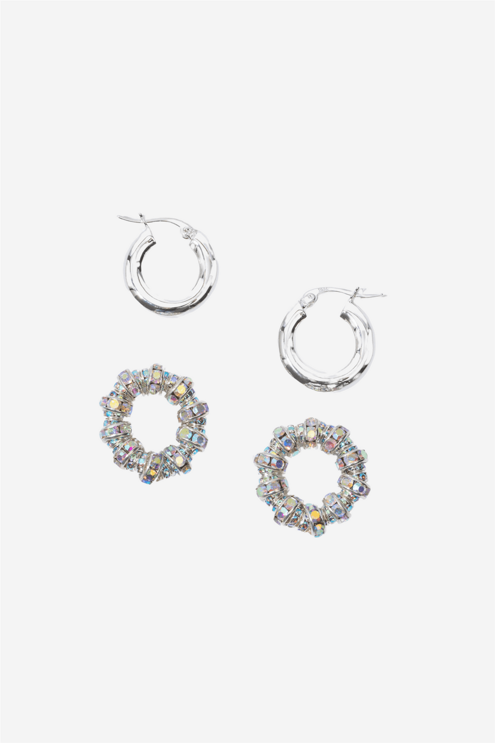 Pearl Octopuss.y Smykker Les Créoles Petites Silver