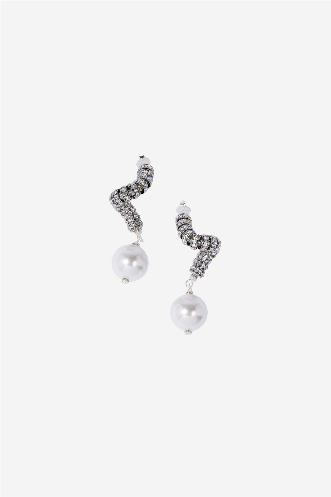 Pearl Octopuss.y Smykker Madonna Earrings Silver