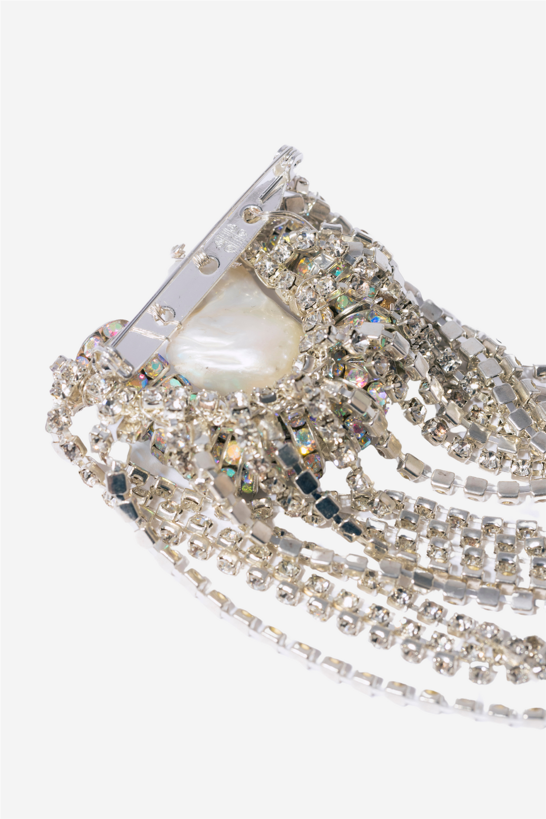 Pearl Octopuss.y Smykker Octopus Fringe Brooch Silver