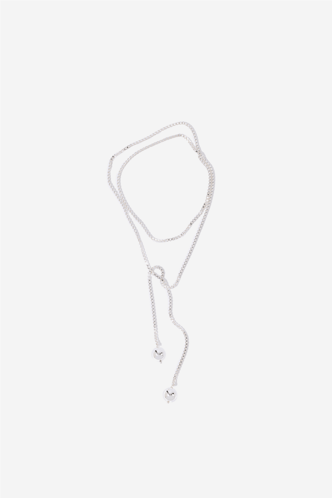 Pearl Octopuss.y Smykker SOLO SILVER SPHERE TIE SILVER